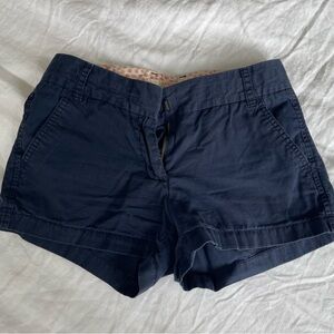 J. Crew Navy Women's Bermudas Chino Shorts